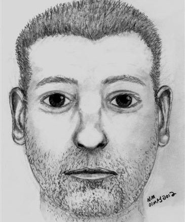 Composite Sketch of male suspect Composite Sketch of male suspect